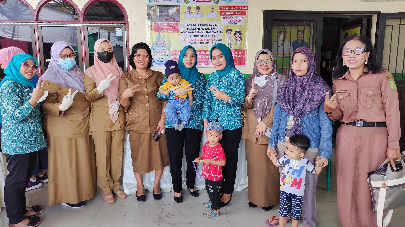 POS SUB PIN Polio Kecamatan Medan Sunggal (13/02)